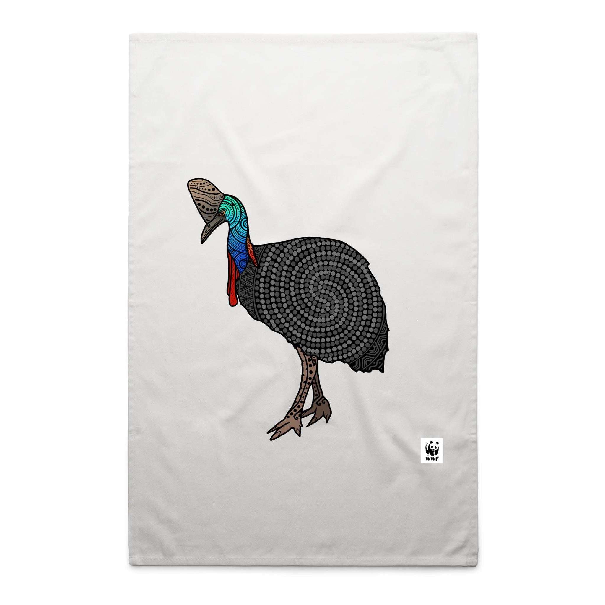 Cassowary - Tea Towel