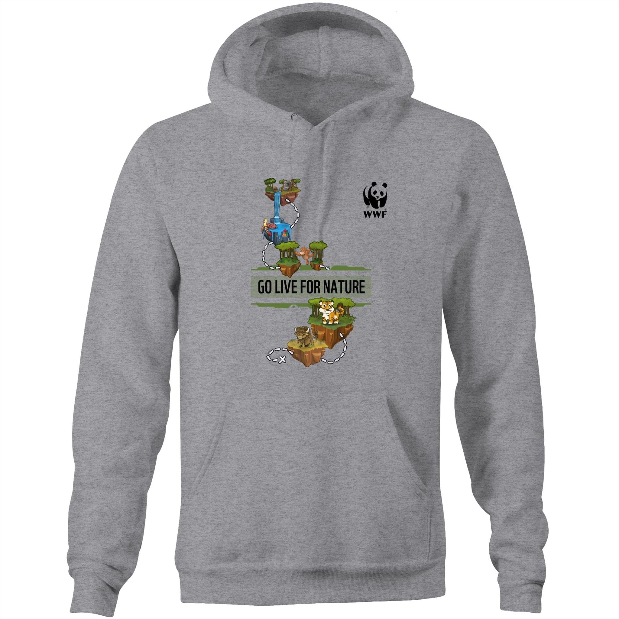Go live for nature hoodie