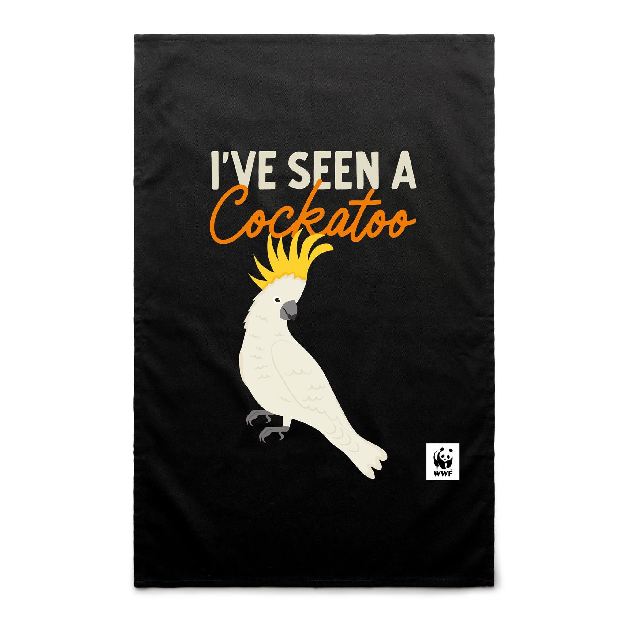 I've Seen A Cockatoo - Tea Towel
