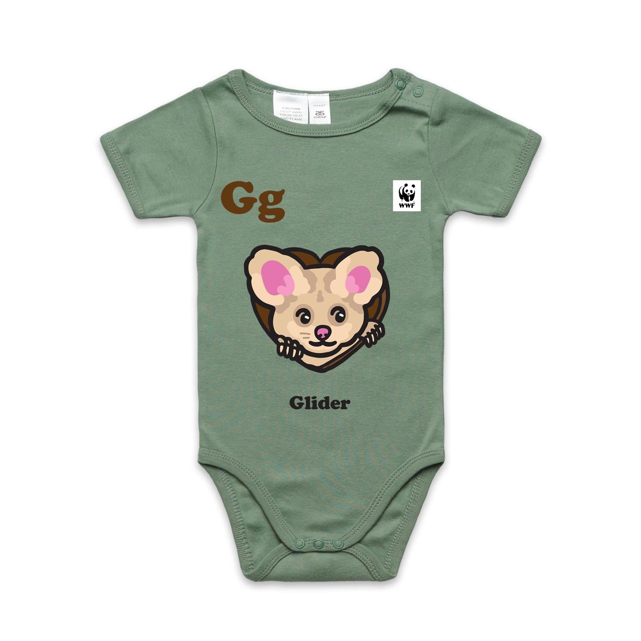 The Night Puff - Greater Glider | ABC Baby Onesie