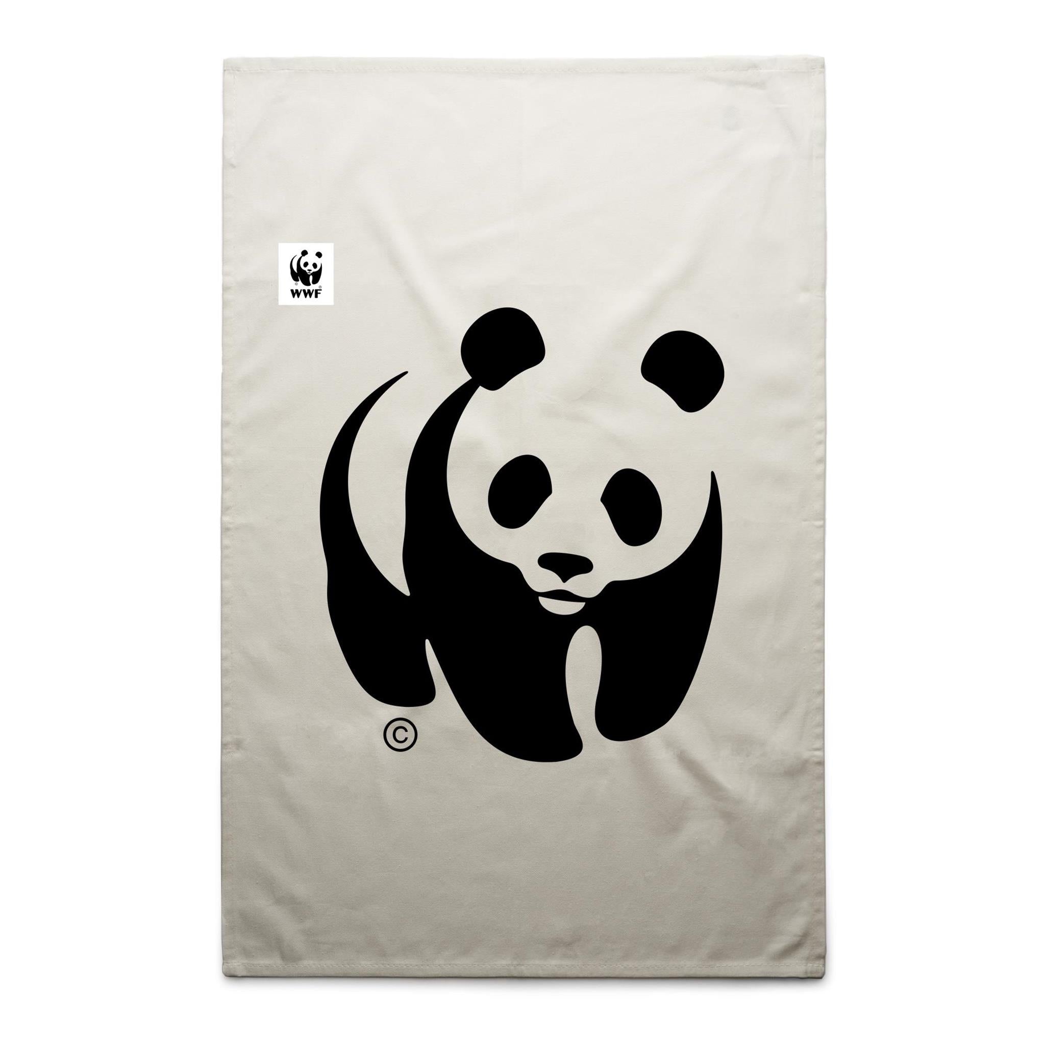 Panda Logo - Tea Towel