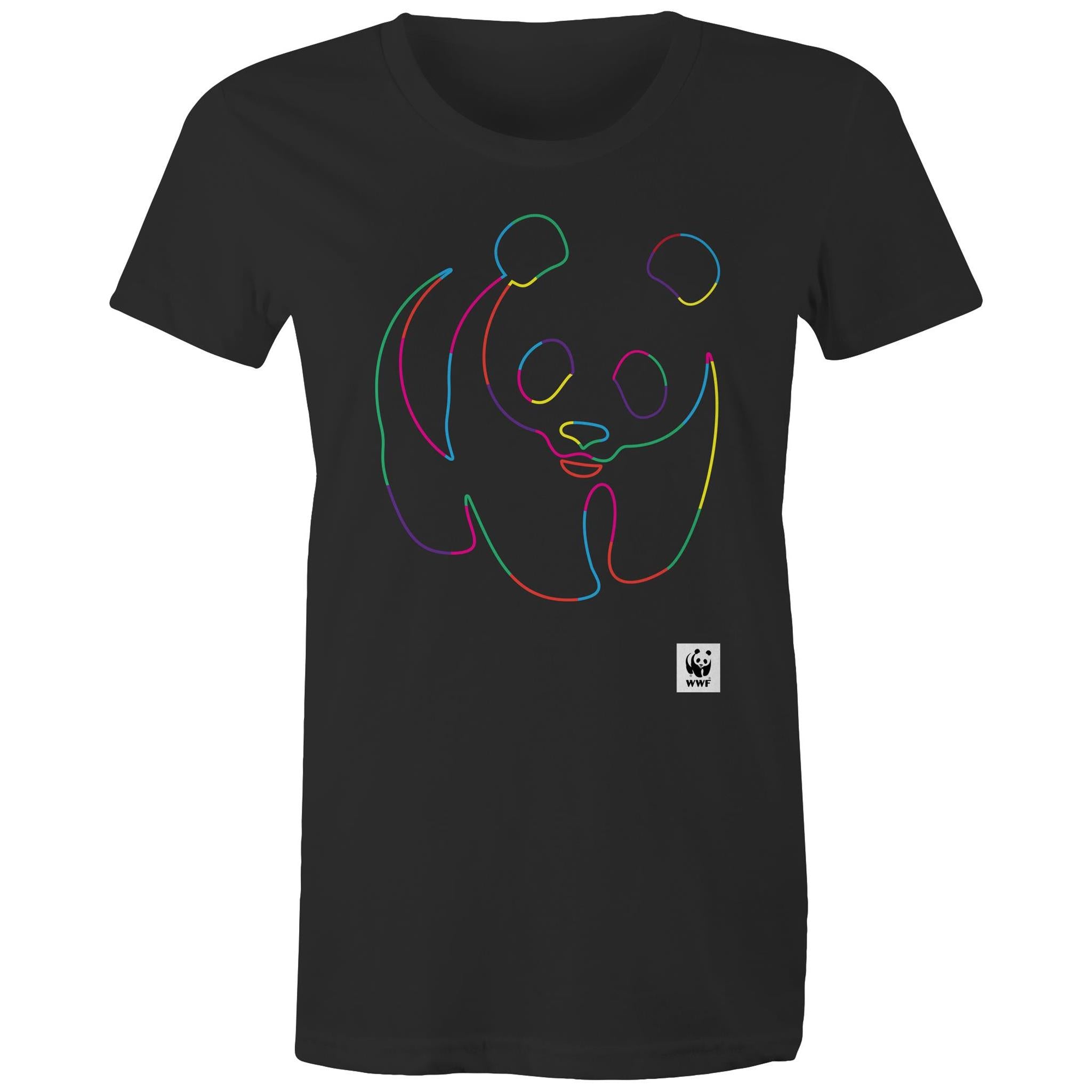 Panda pride outline