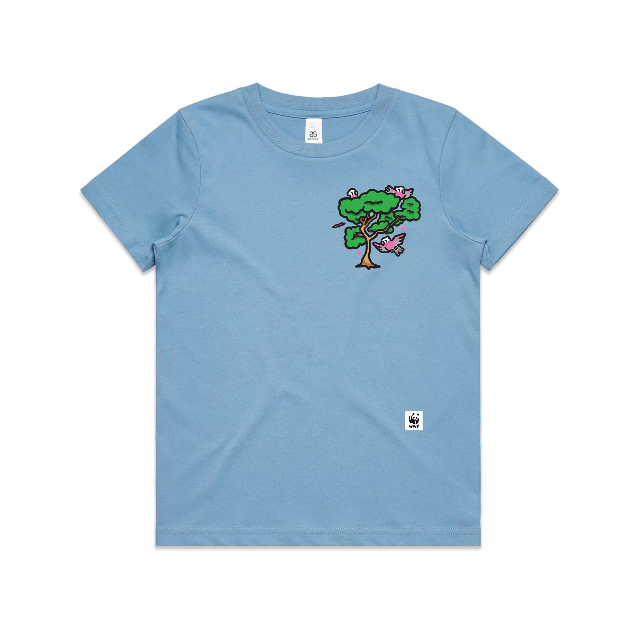 The Loud Branch - Tree Pocket Pal | Kids T-Shirt