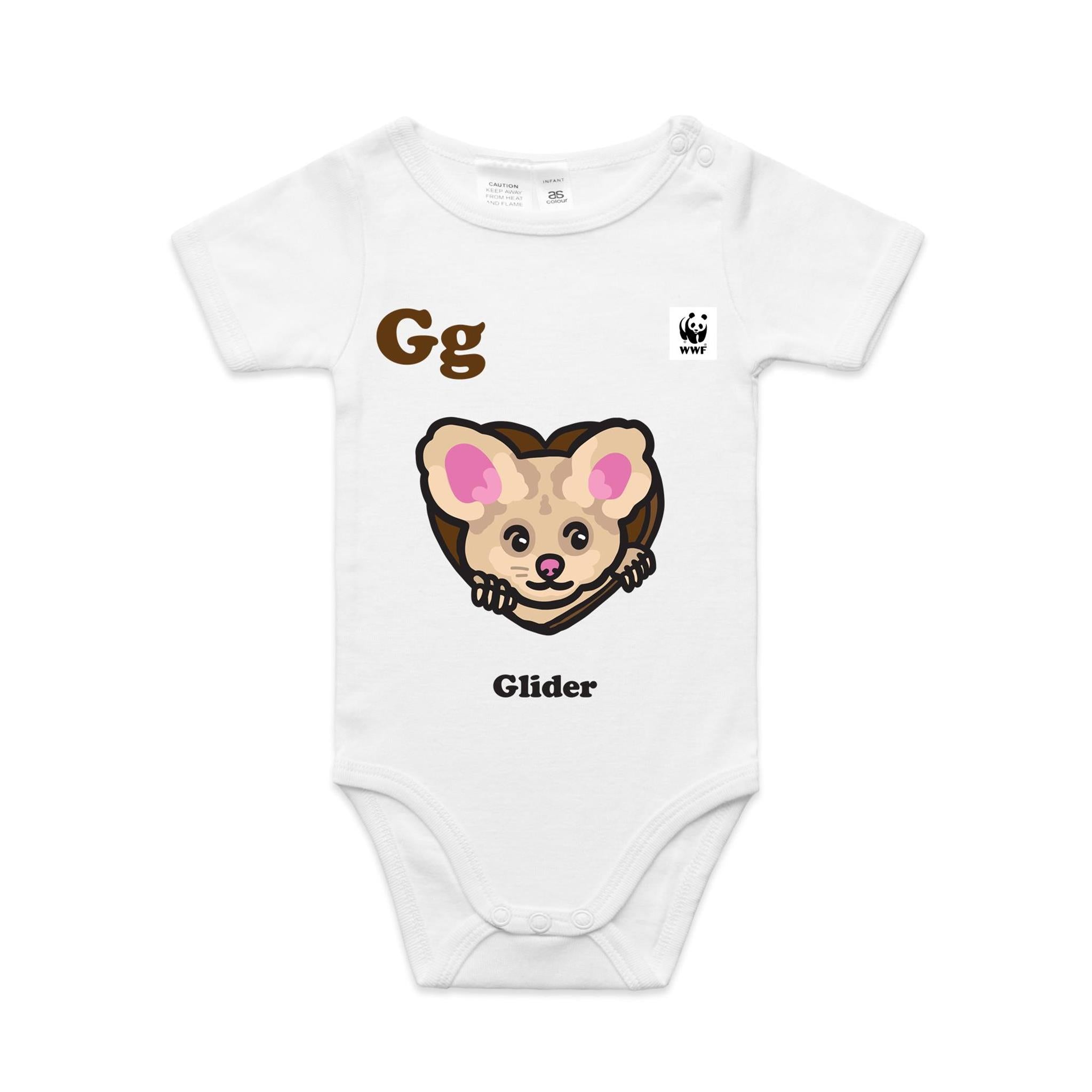 The Night Puff - Greater Glider | ABC Baby Onesie