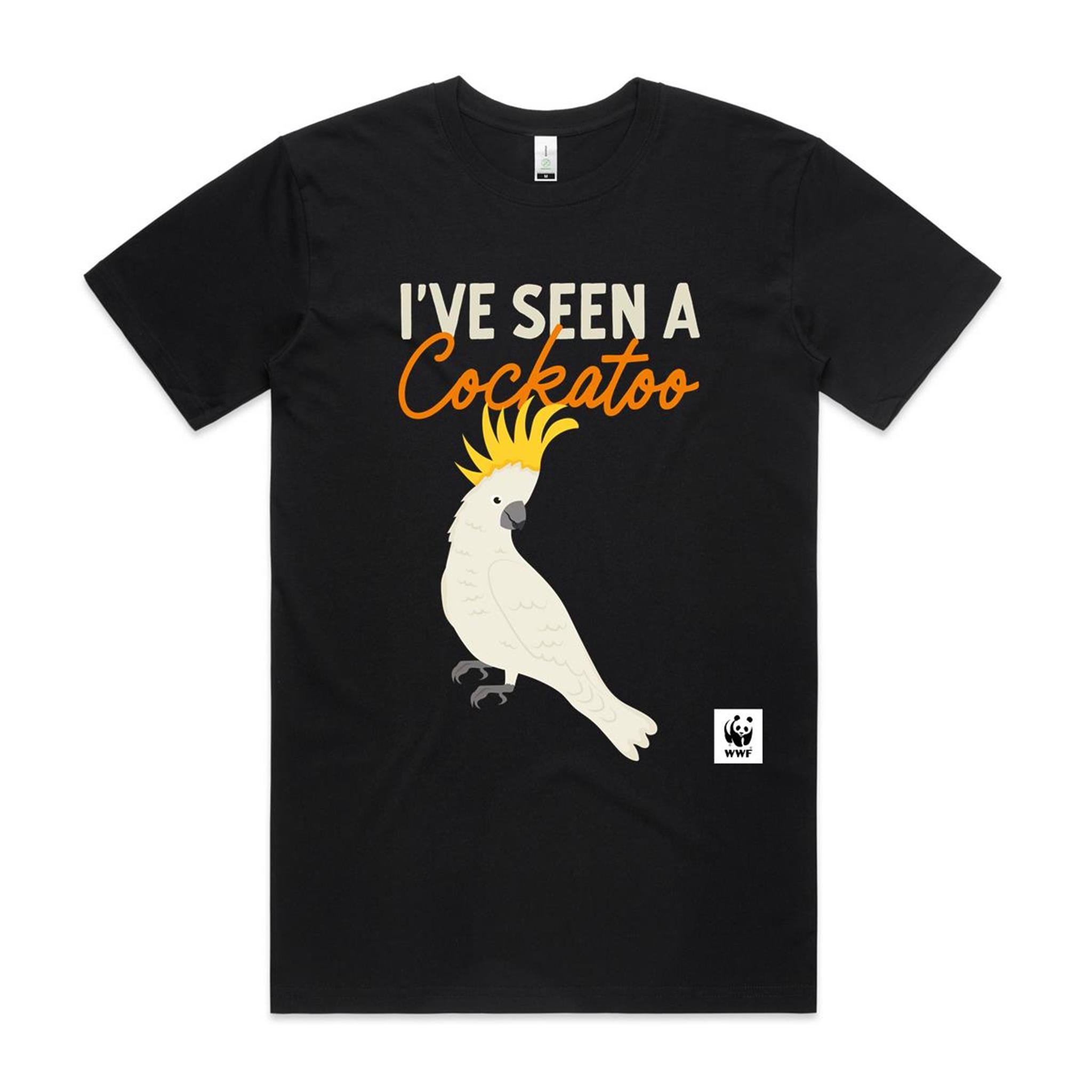 I've seen a cockatoo