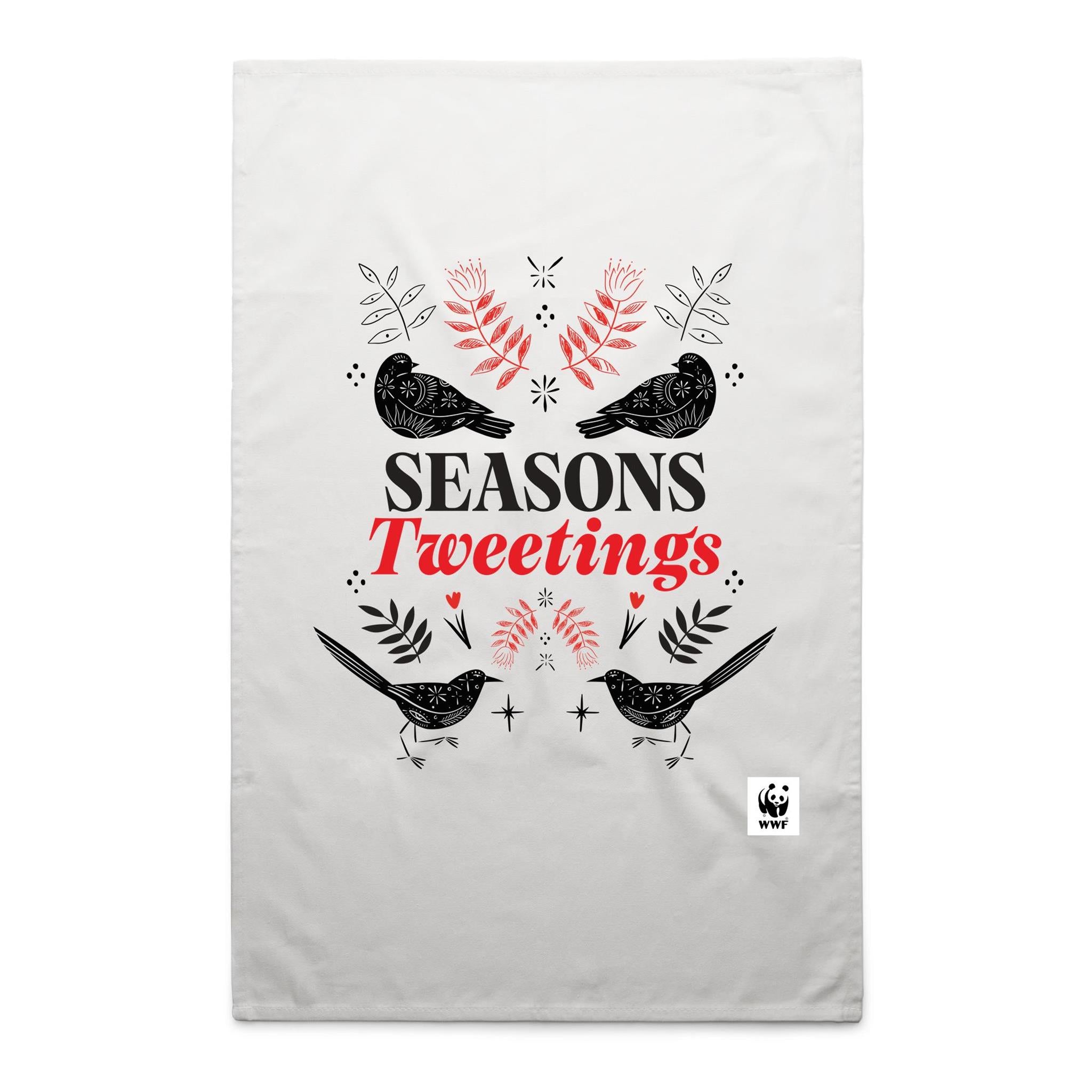 Seasons Tweetings - Tea Towel