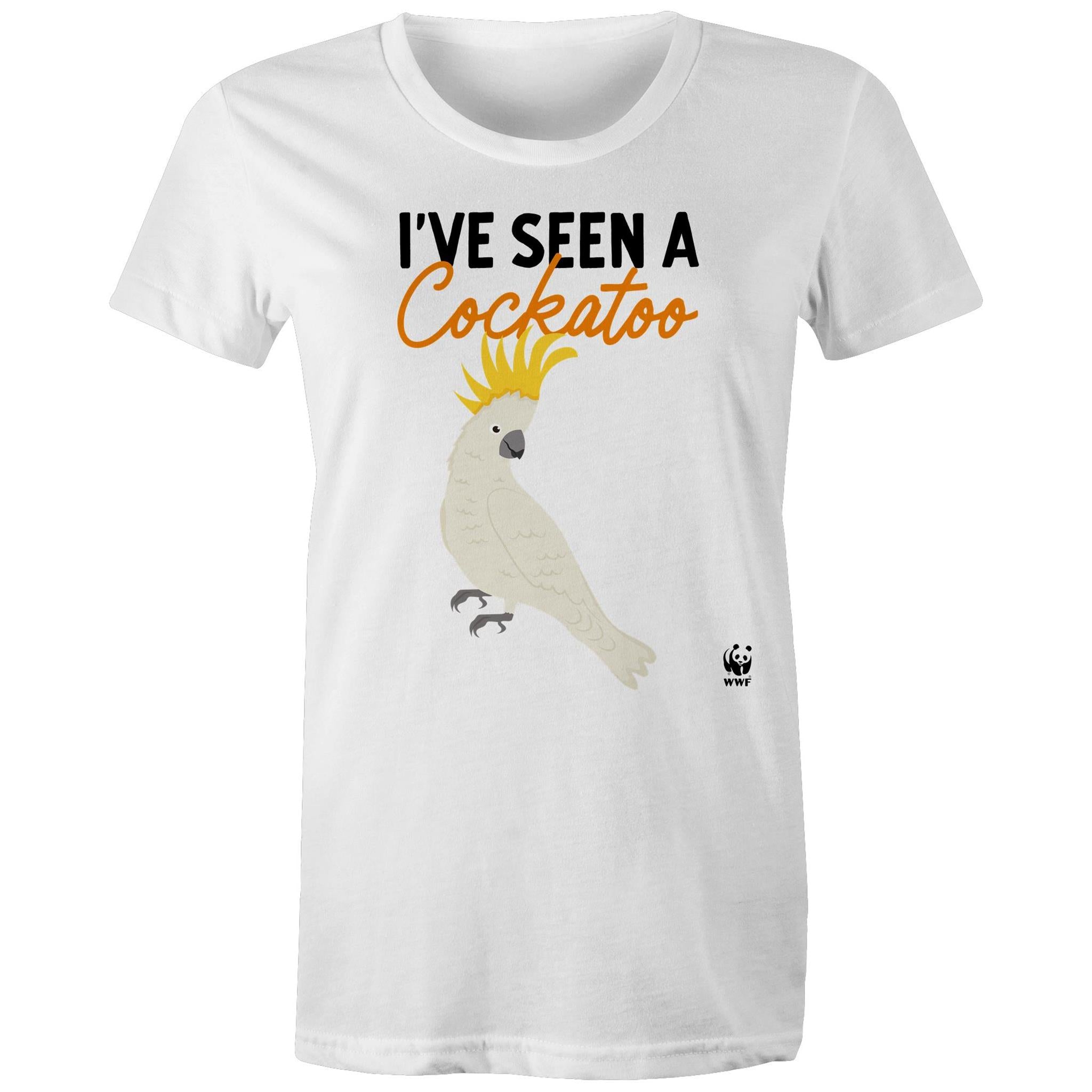 I've seen a cockatoo