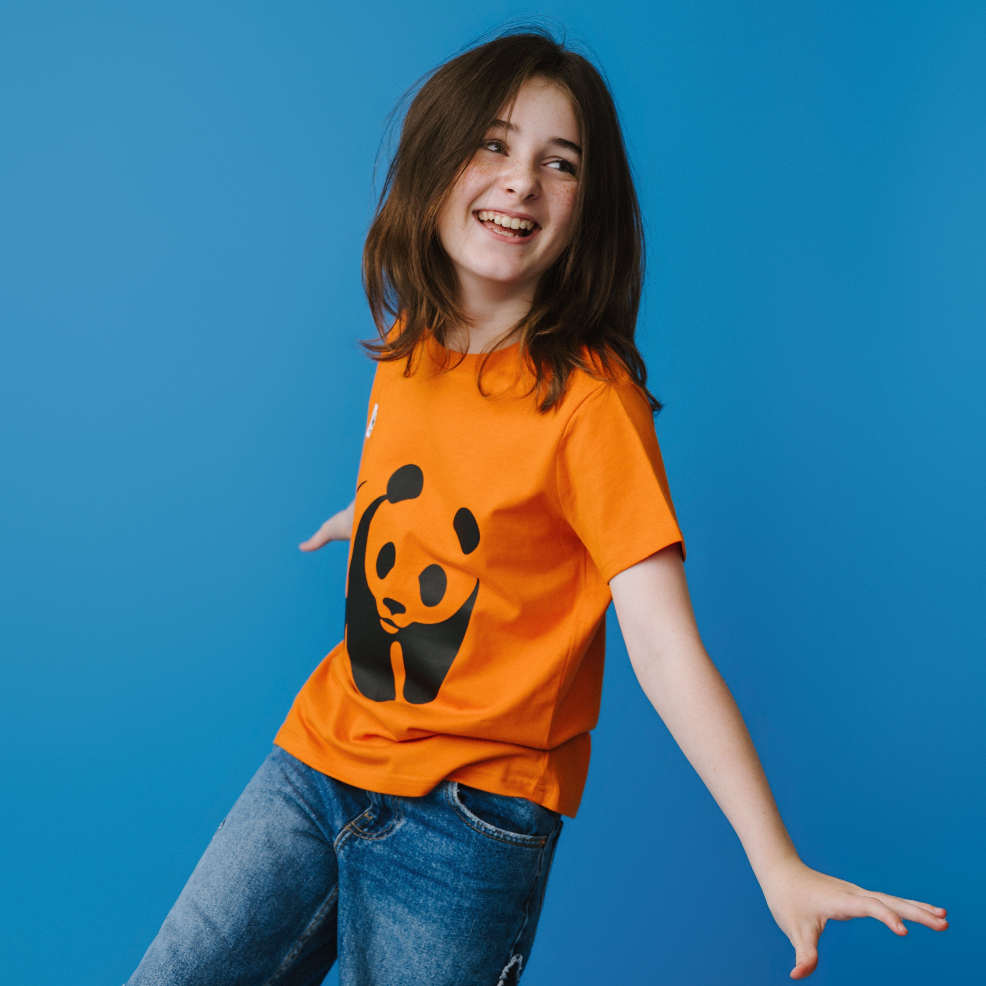 Panda Logo Kids T-Shirt