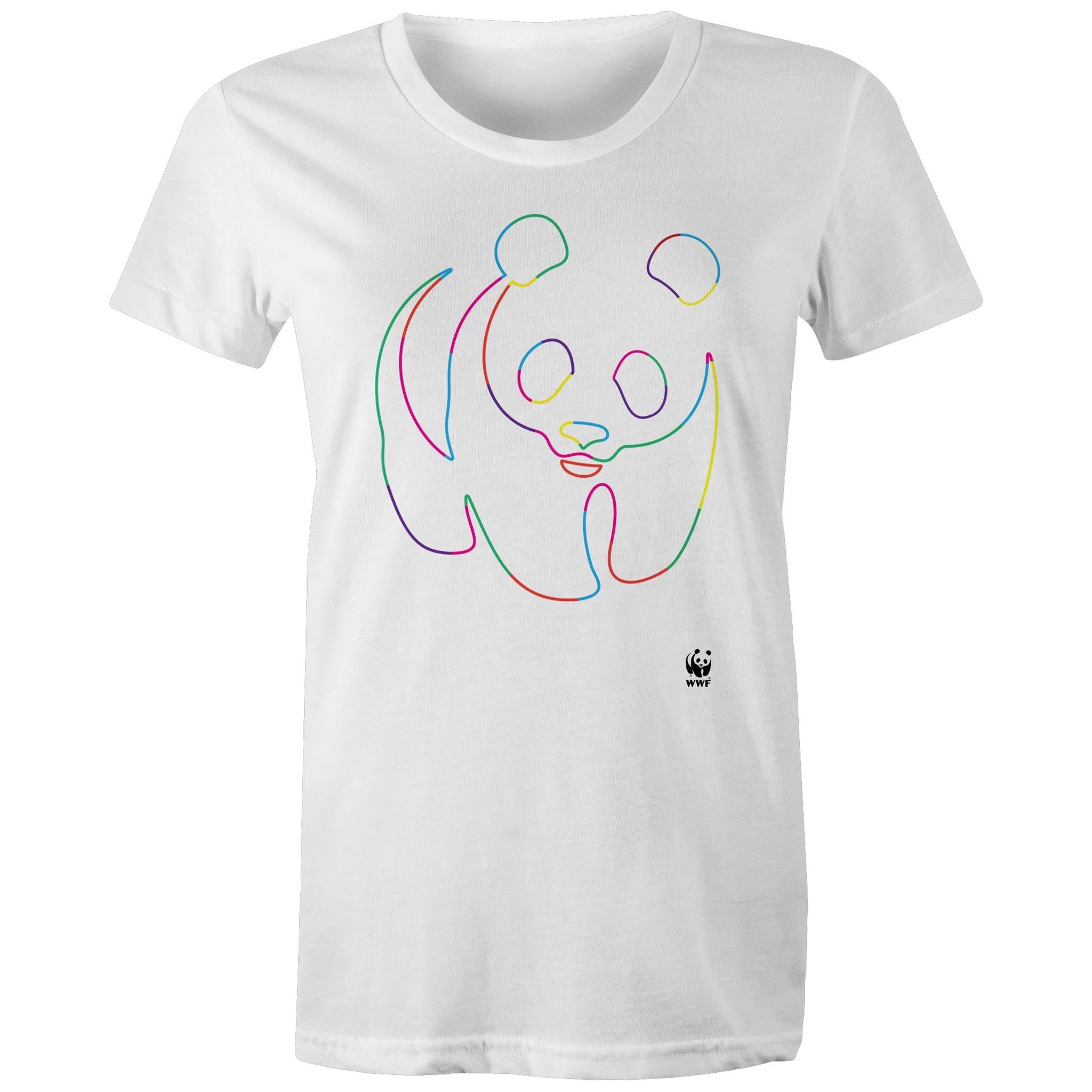 Panda pride outline