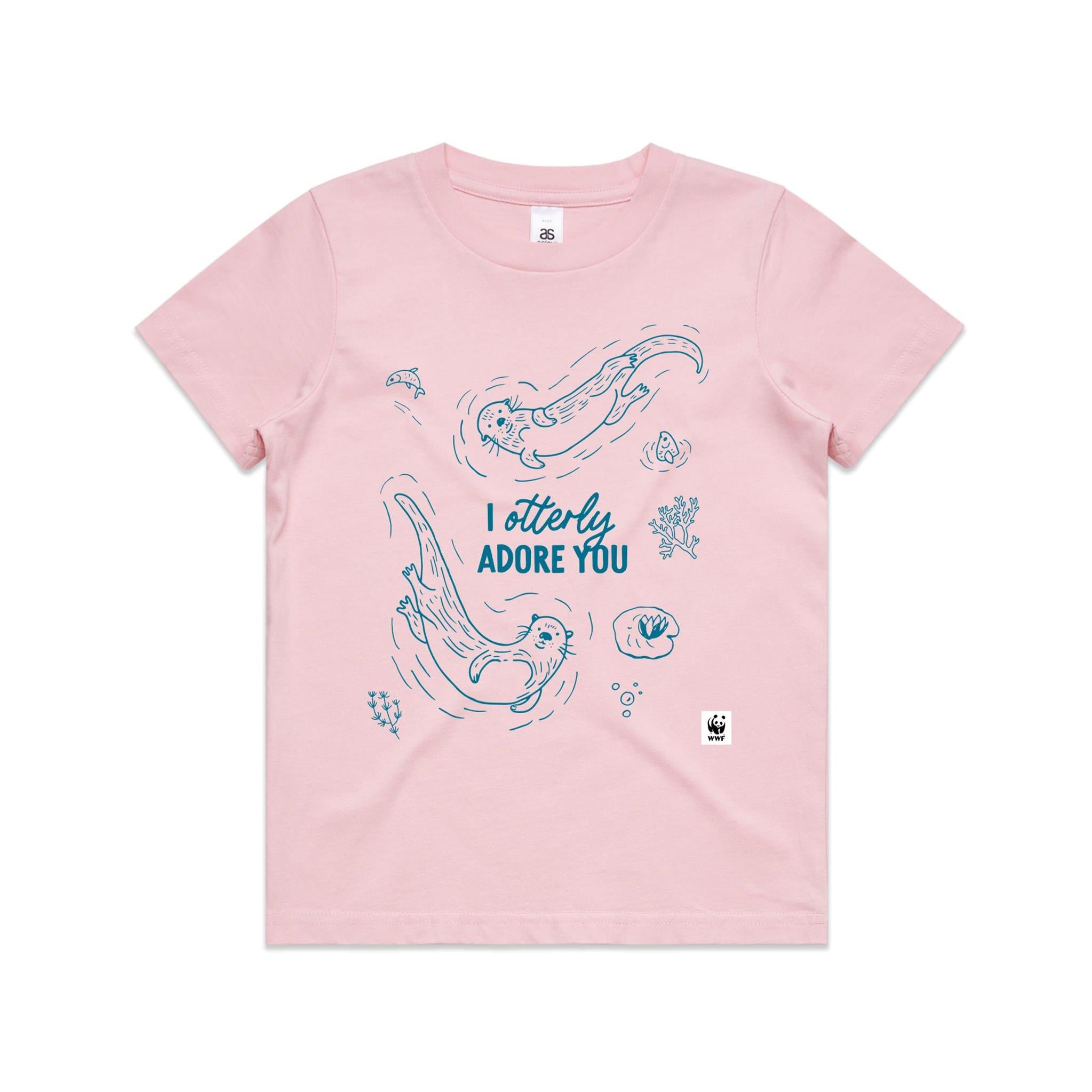 I Otterly Adore You Kids T-Shirt