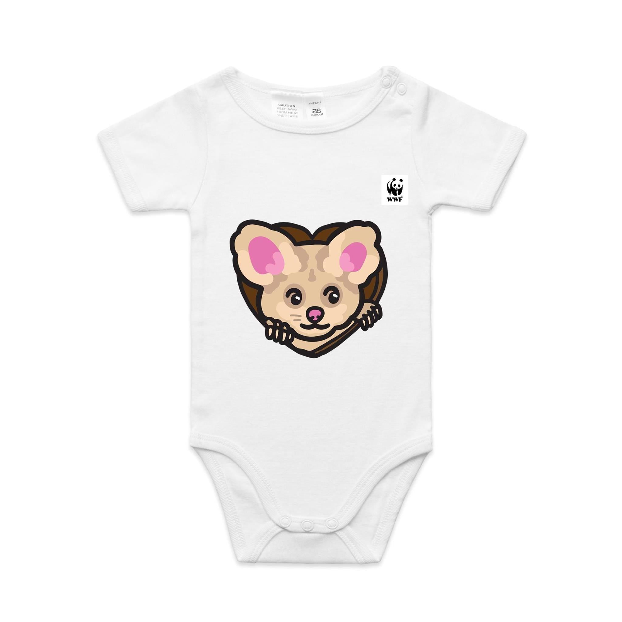 The Night Puff - Greater Glider | Baby Onesie