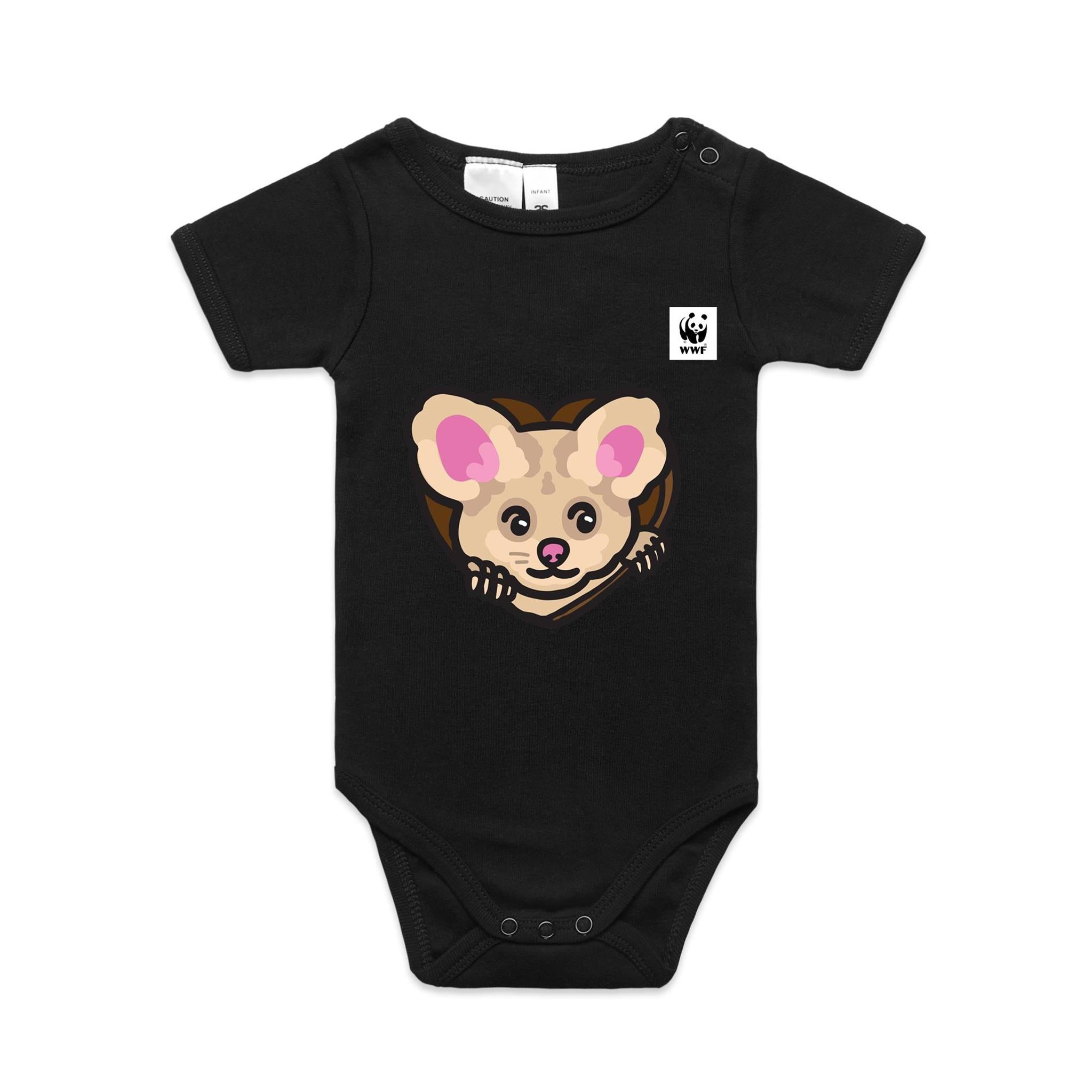 The Night Puff - Greater Glider | Baby Onesie