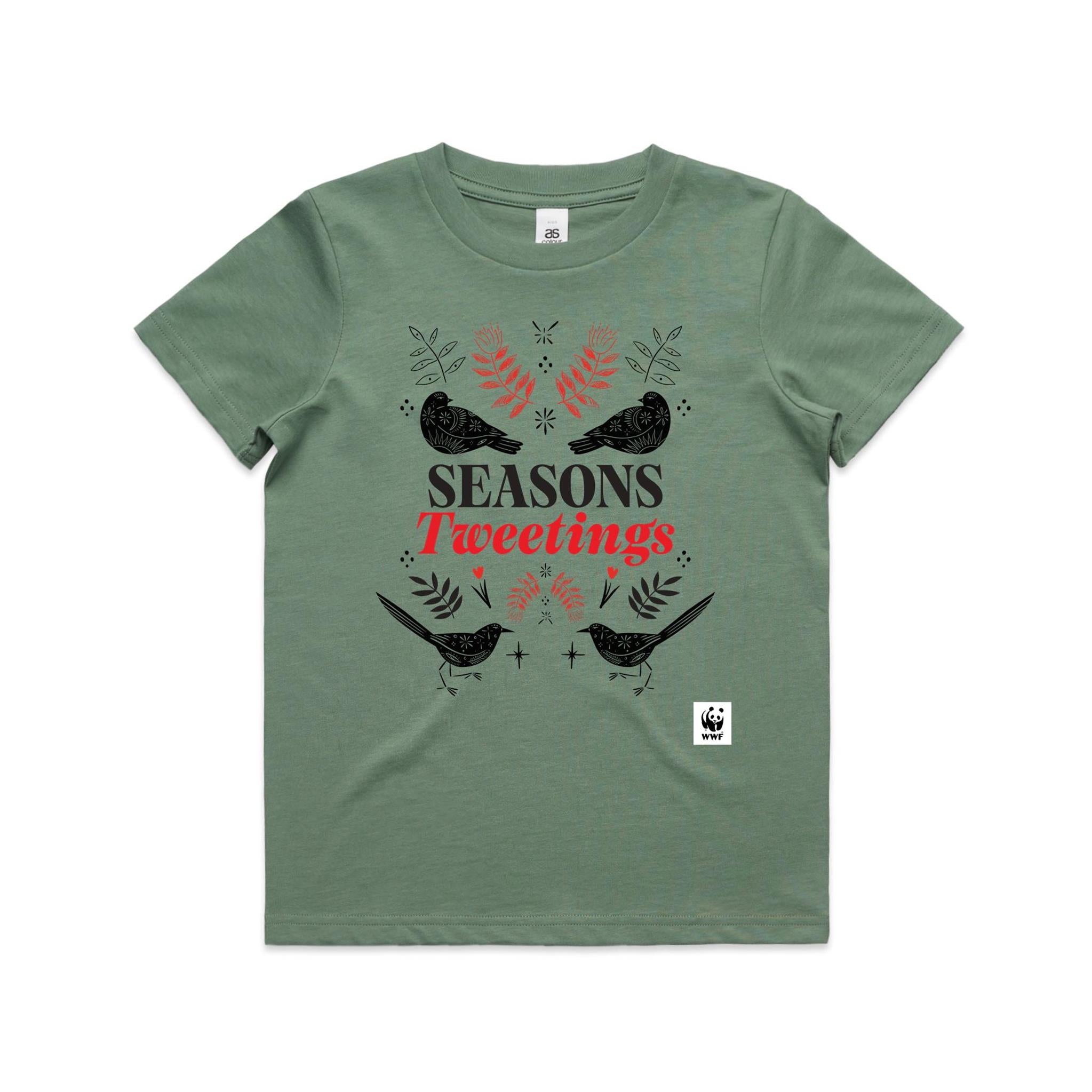 Seasons Tweetings Kids T-Shirt
