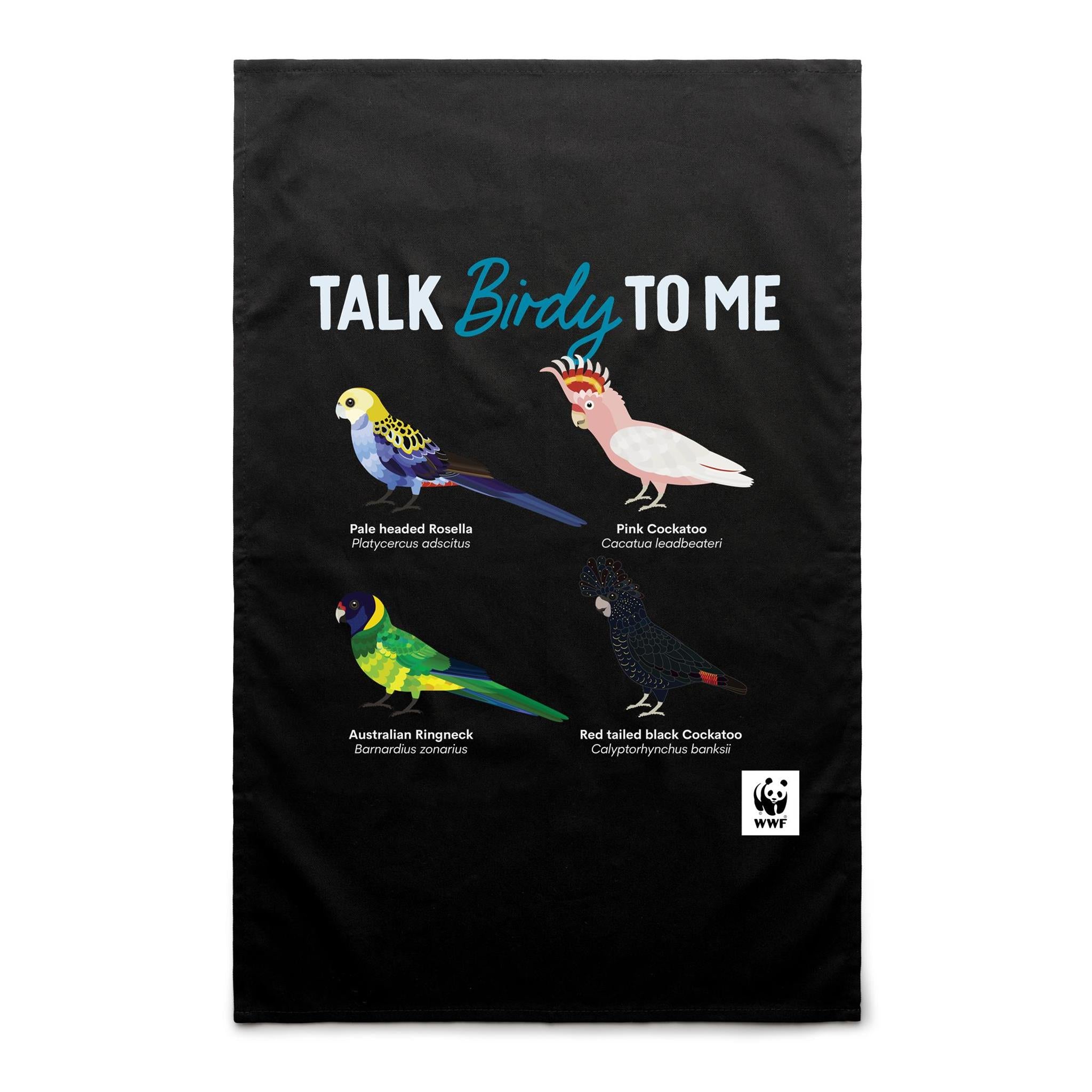 Talk Birdy To Me - Tea Towel