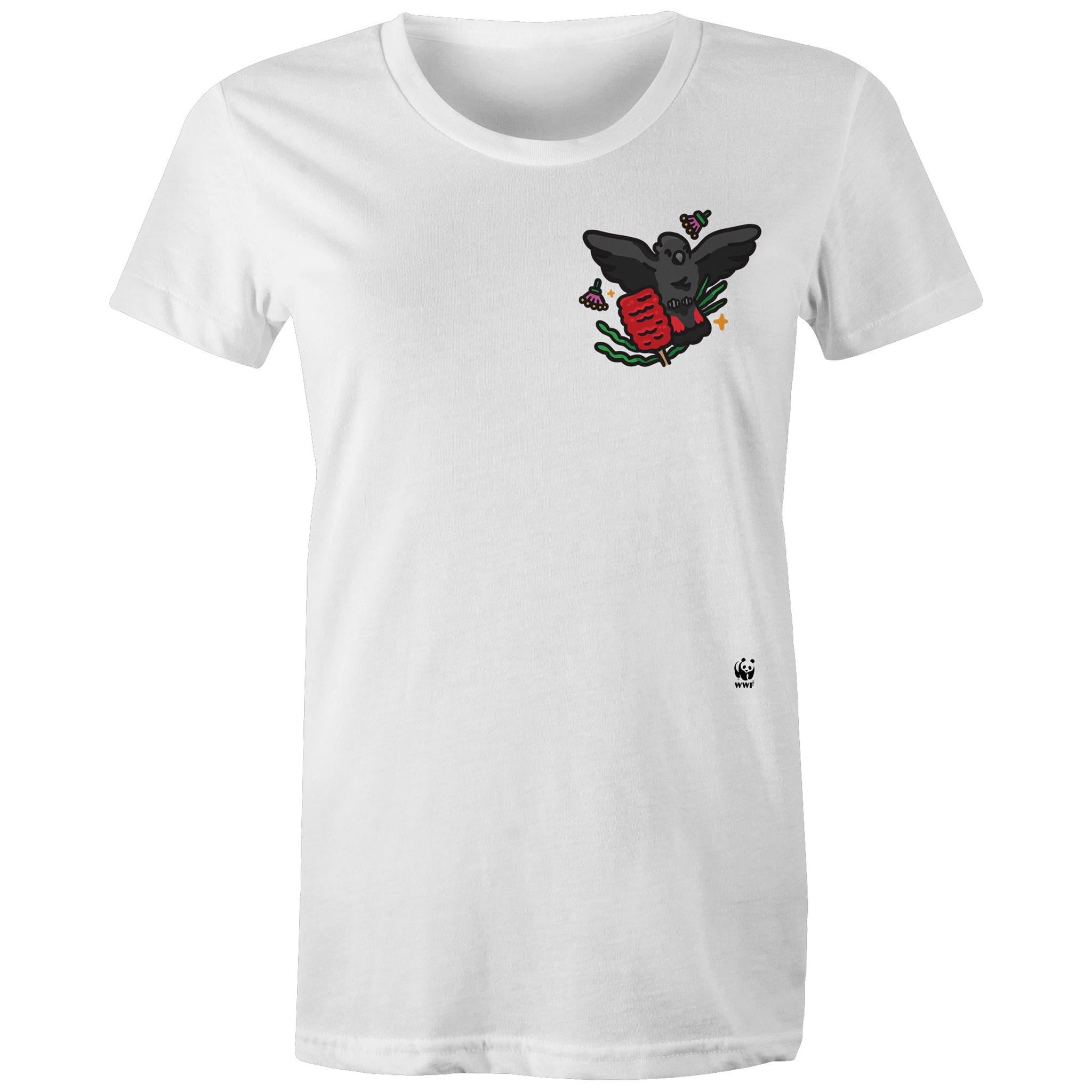 Glossy Gang - Glossy Black Cockatoo | Pocket Pal T-Shirt