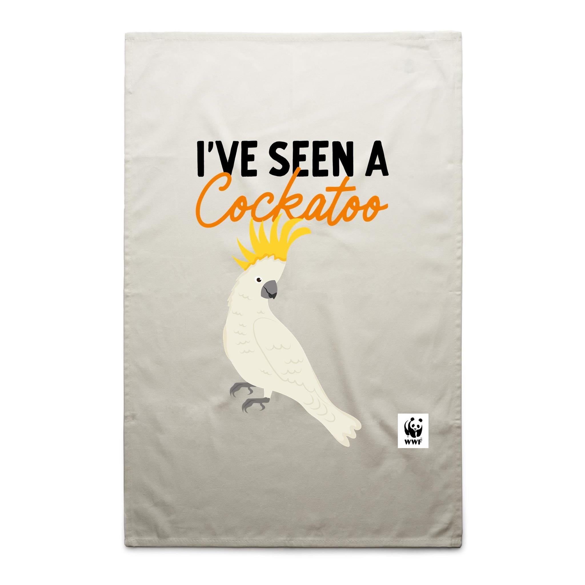 I've Seen A Cockatoo - Tea Towel