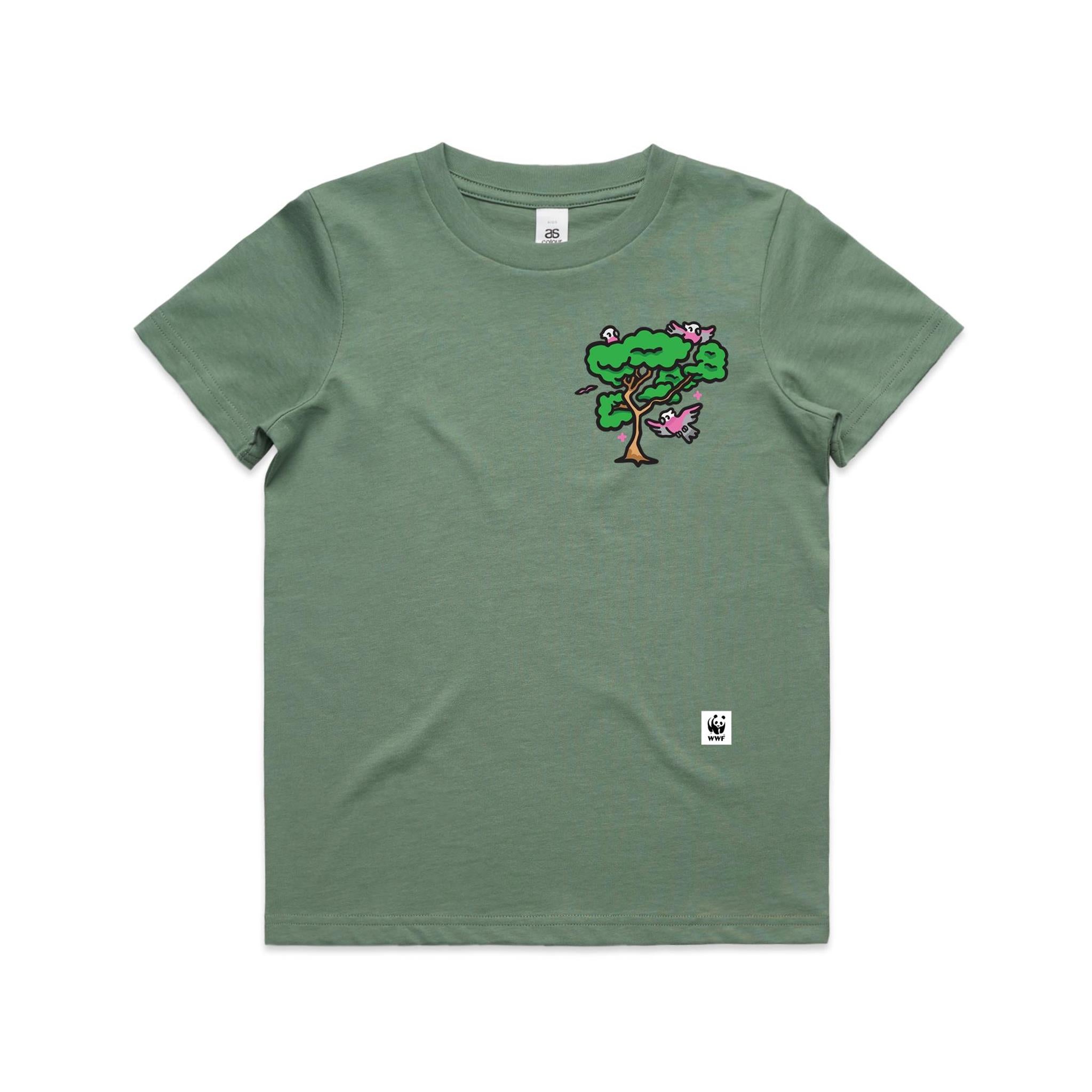 The Loud Branch - Tree Pocket Pal | Kids T-Shirt