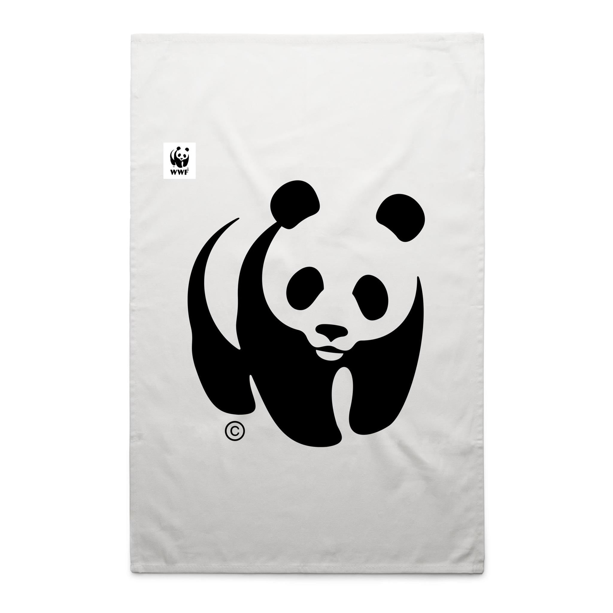 Panda Logo - Tea Towel