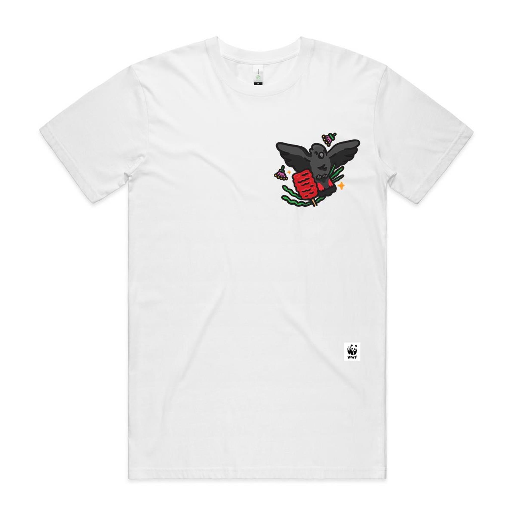 Glossy Gang - Glossy Black Cockatoo | Pocket Pal T-Shirt