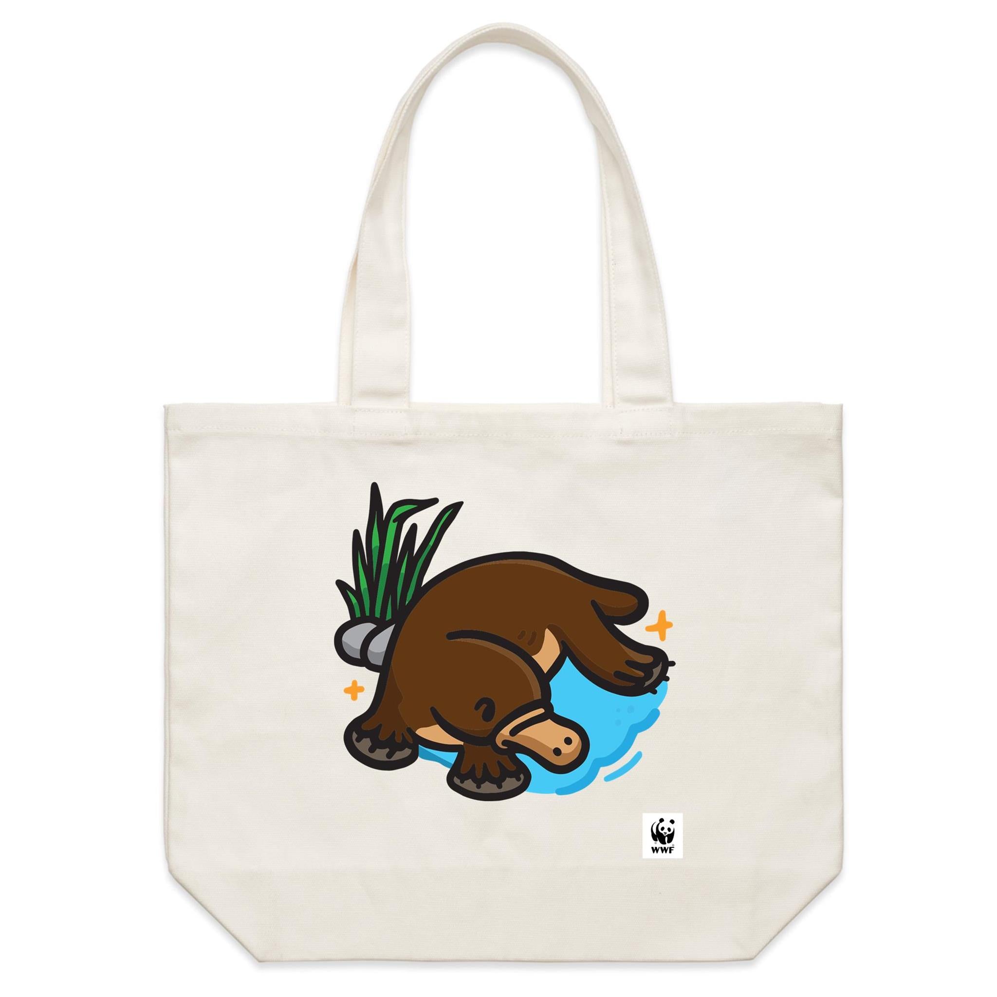 Lil' Paddle - Platypus Tote Bag
