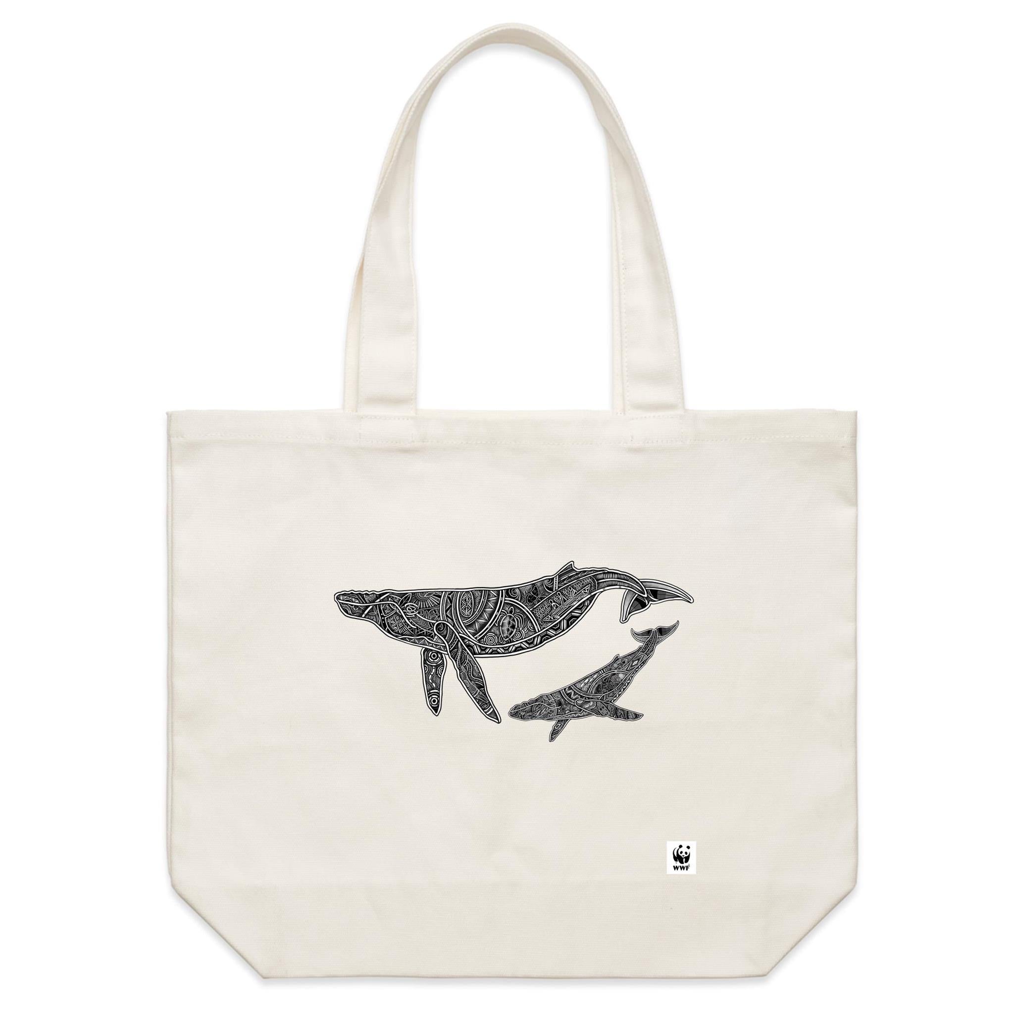 Whale Tote Bag