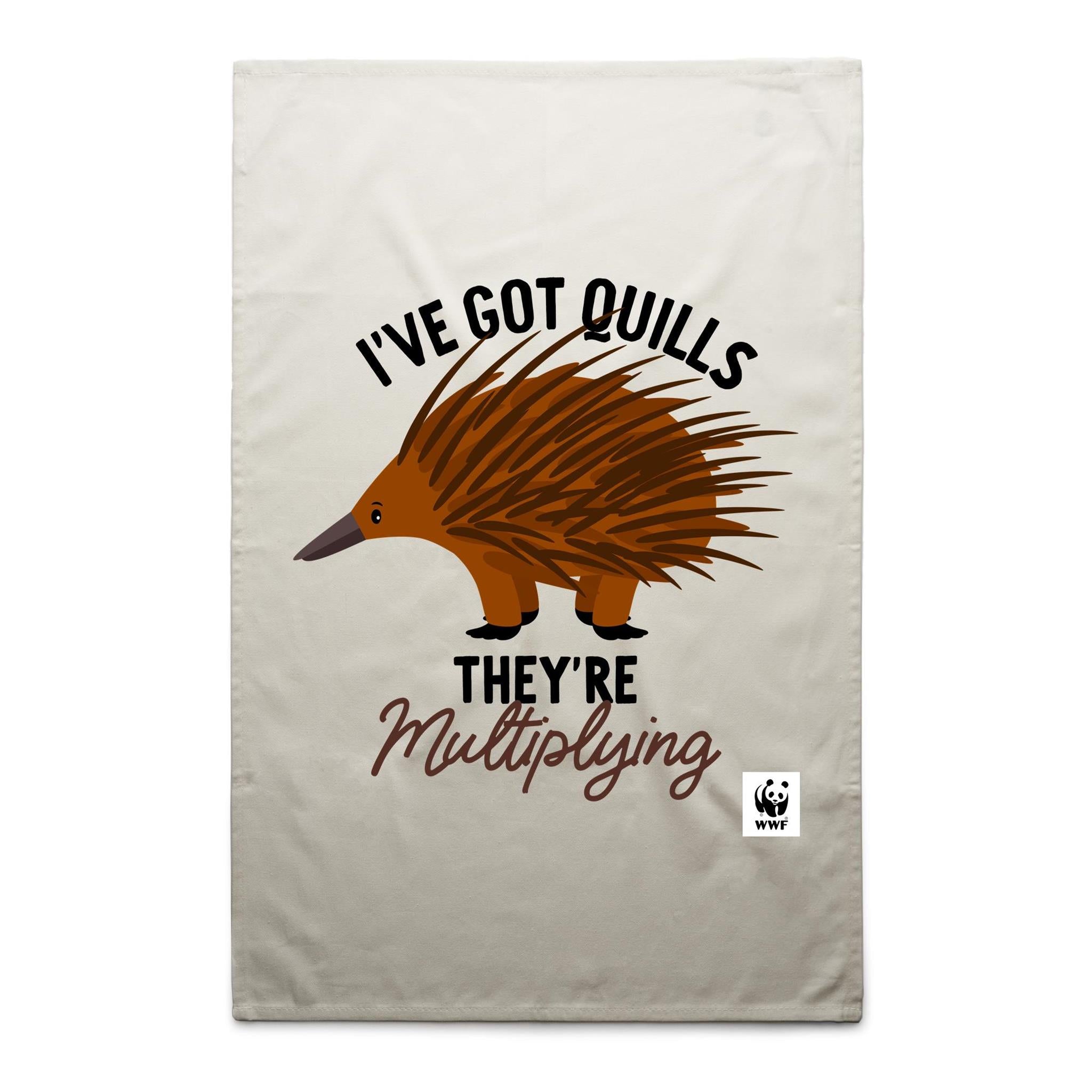 I've Got Quills - Tea Towel