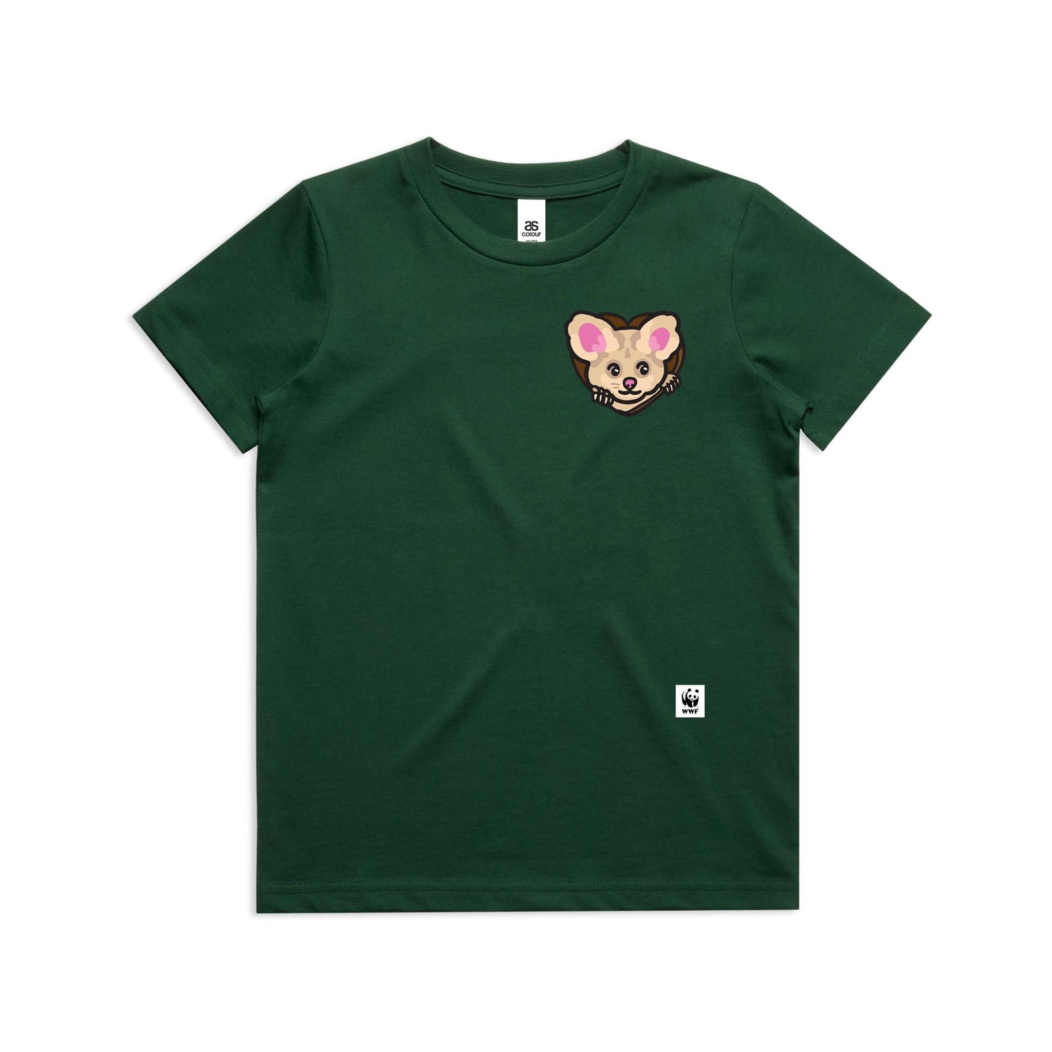 Night Puff - Greater Glider Pocket Pal | Kids T-Shirt