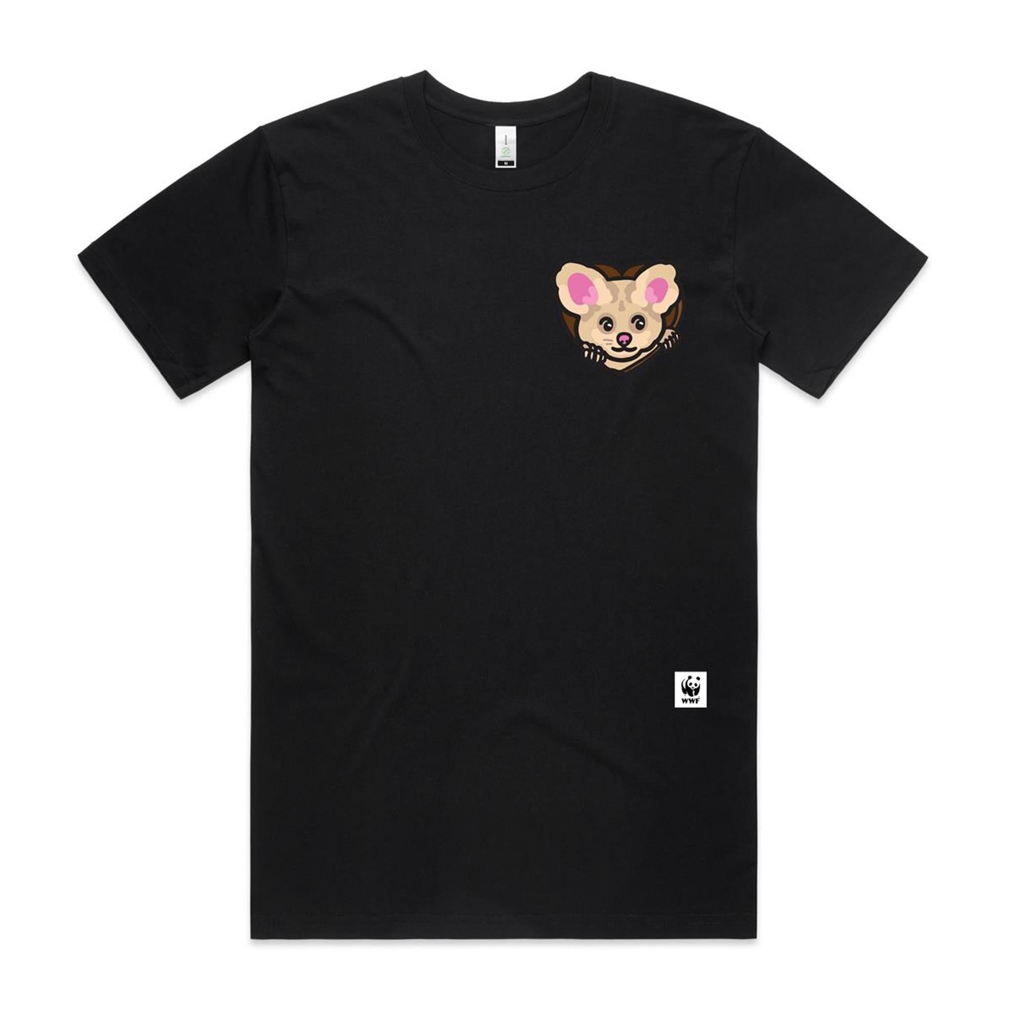Night Puff - Greater Glider | Pocket Pal T-Shirt