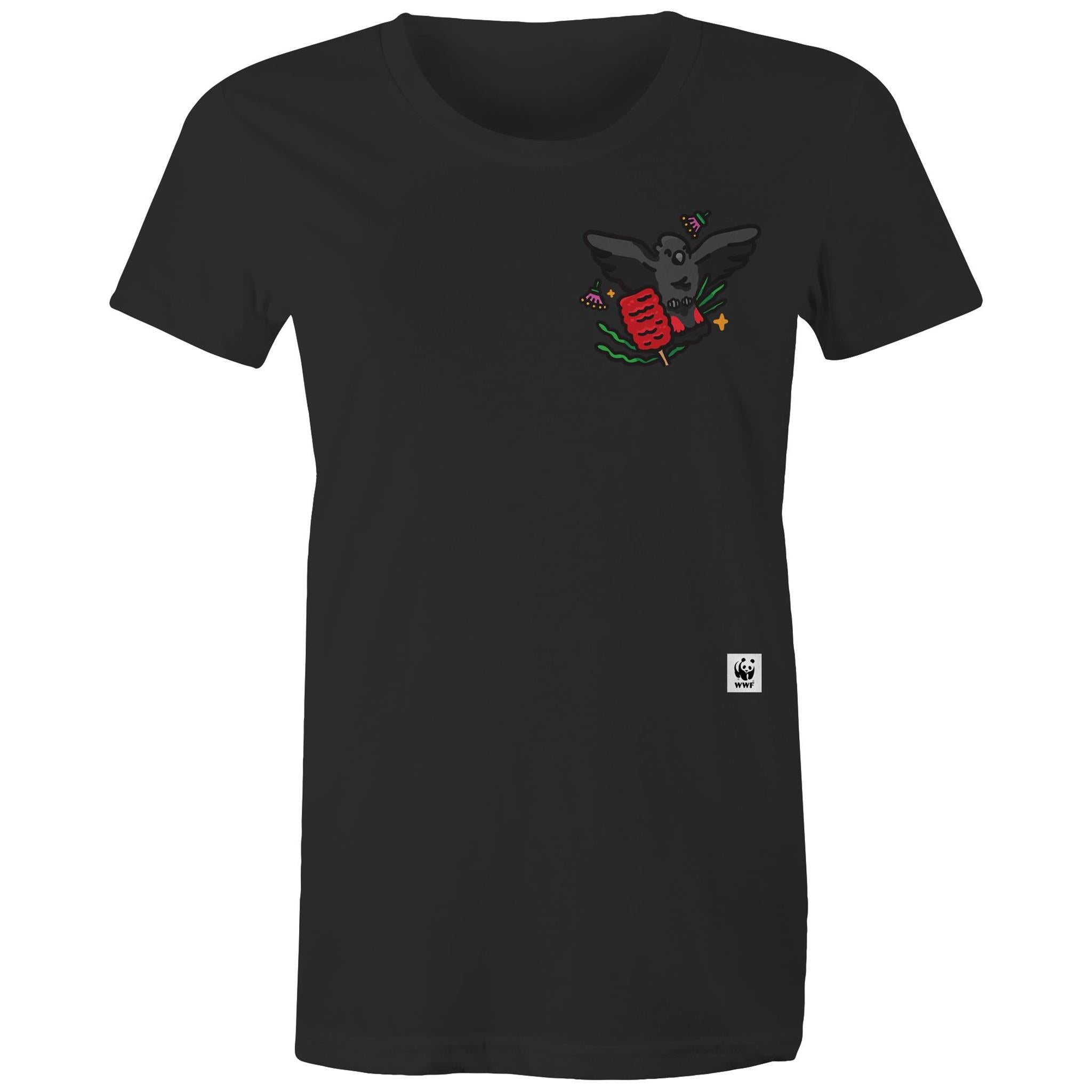 Glossy Gang - Glossy Black Cockatoo | Pocket Pal T-Shirt