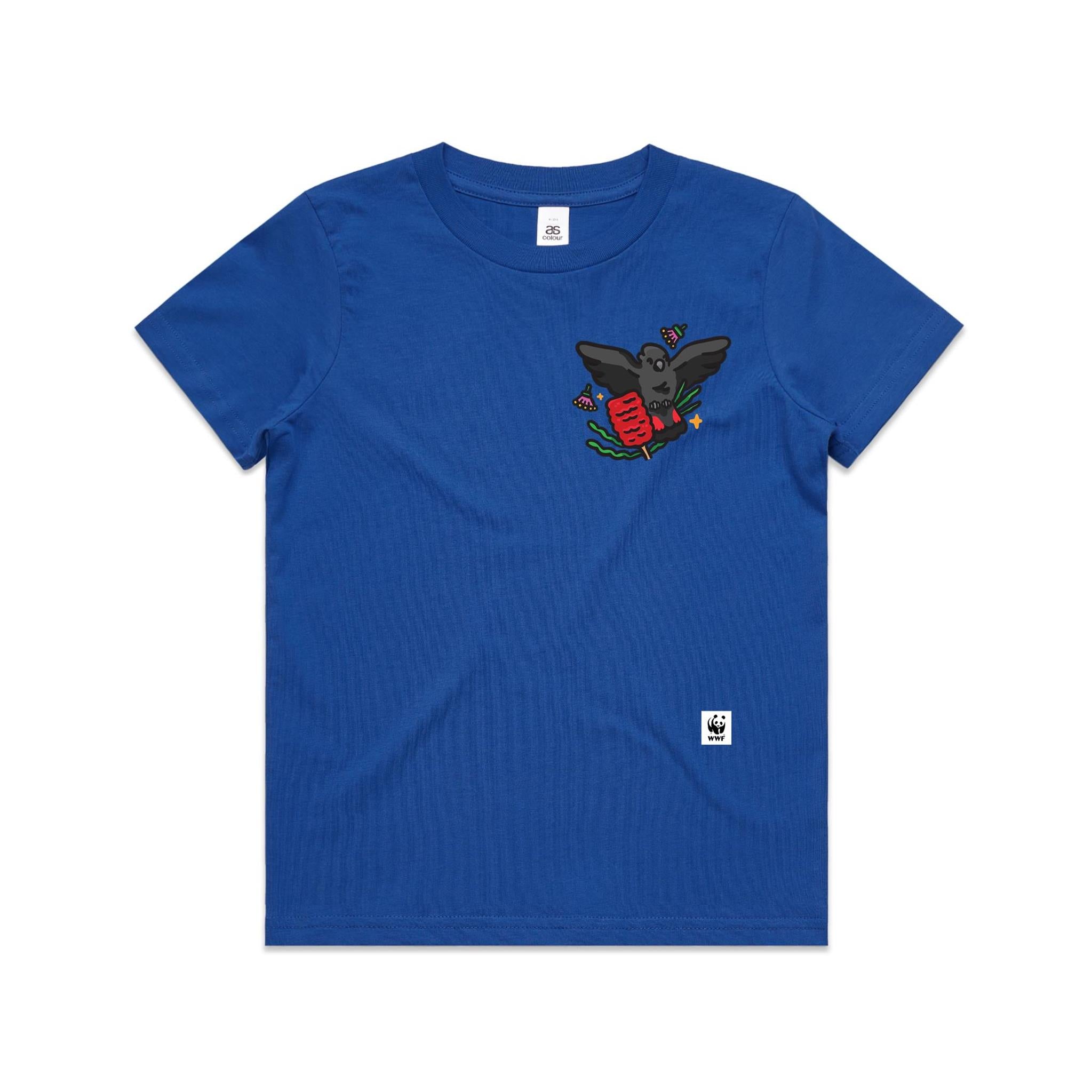 Glossy Gang Glossy Black Cockatoo Pocket Pal | Kids T-Shirt