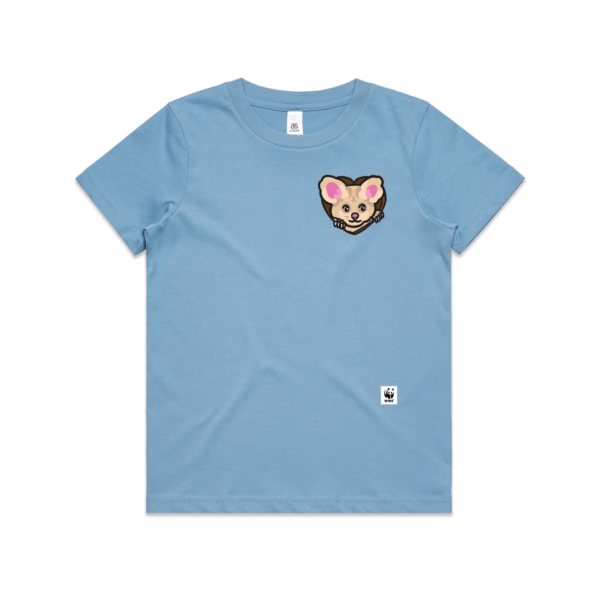 Night Puff - Greater Glider Pocket Pal | Kids T-Shirt