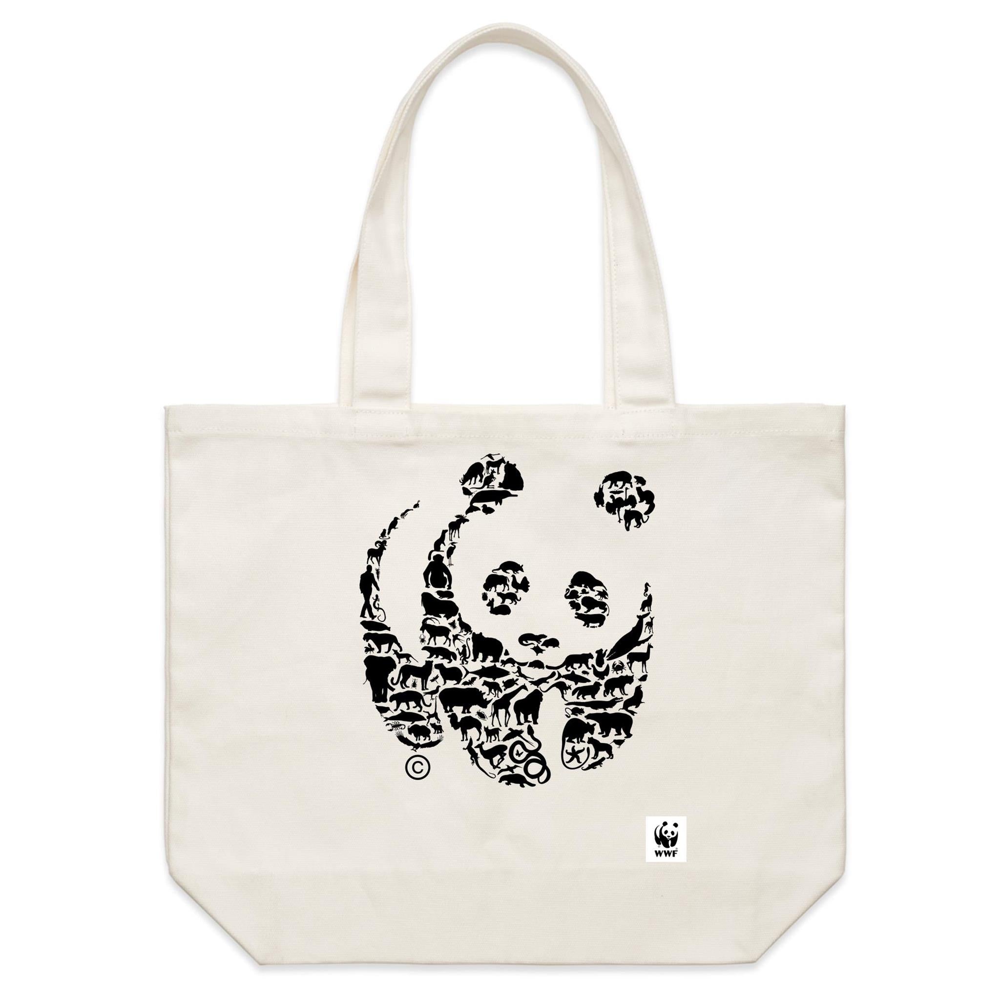 Panda Shoulder Tote Bag