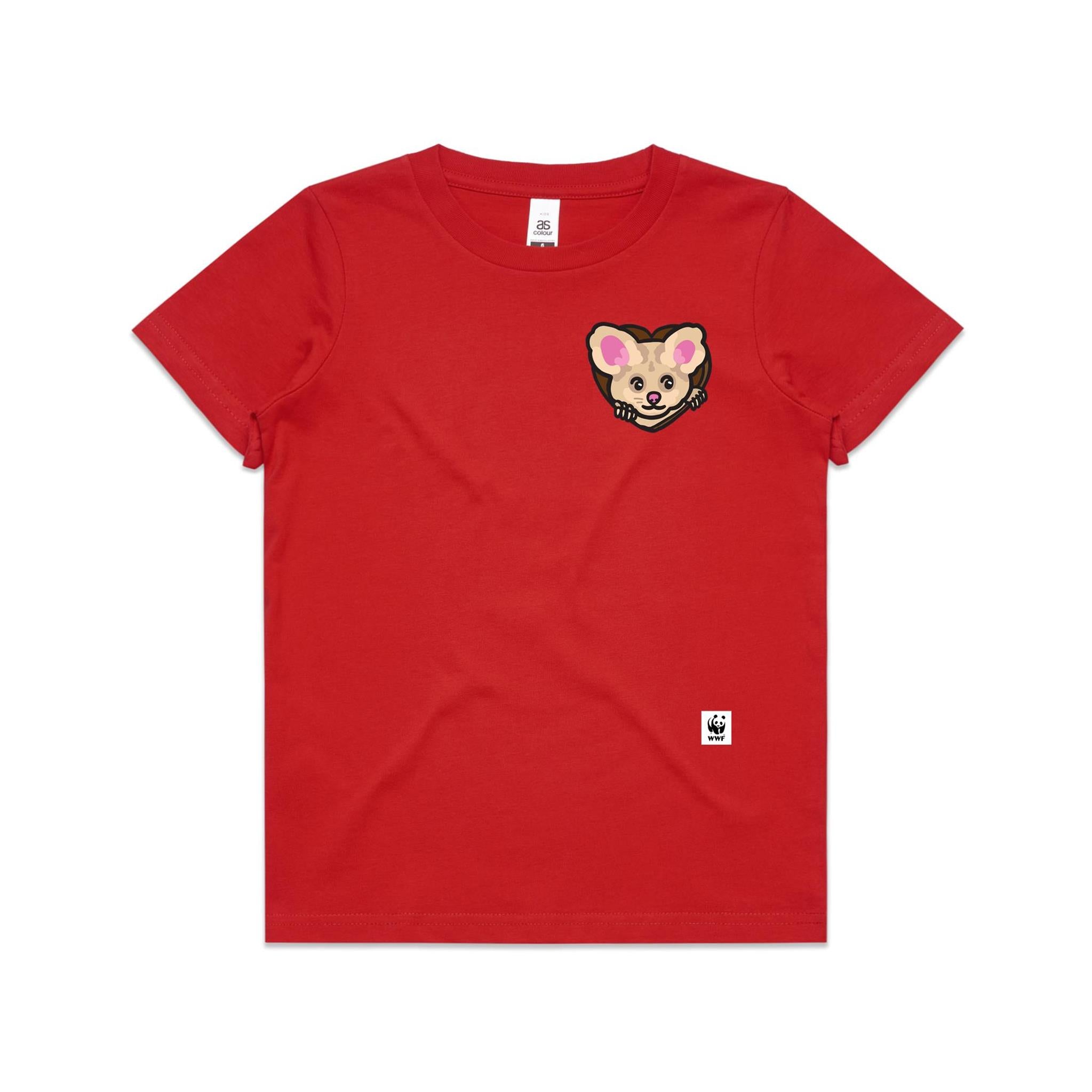 Night Puff - Greater Glider Pocket Pal | Kids T-Shirt